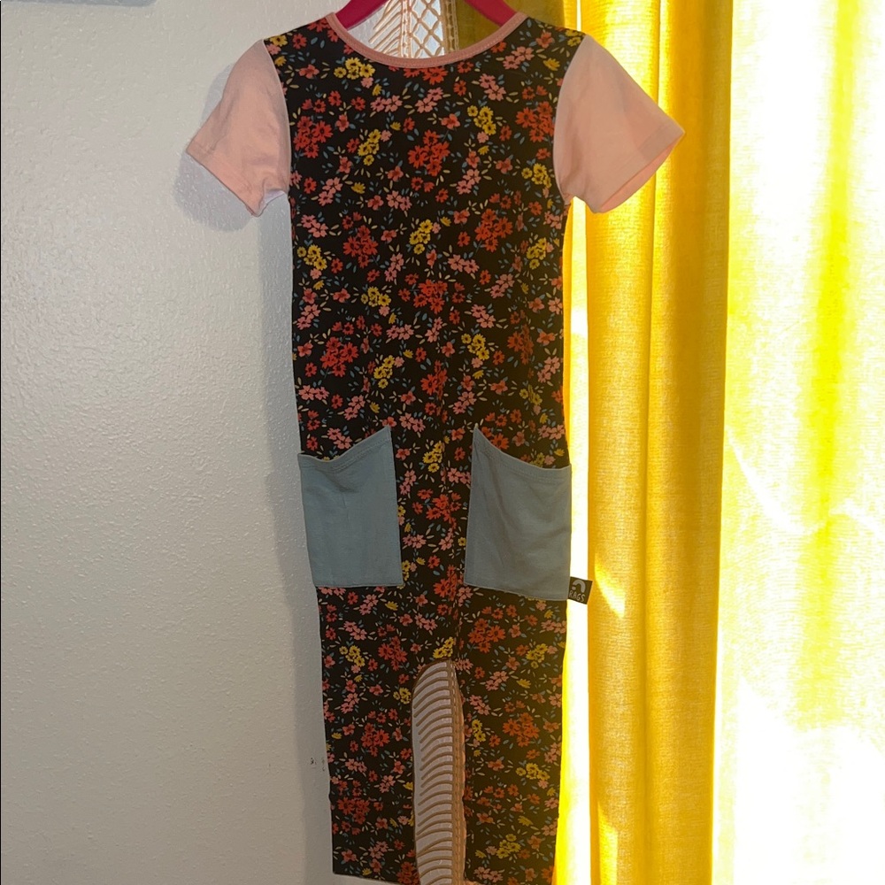 RAGS Floral Romper NWOT 18/24M